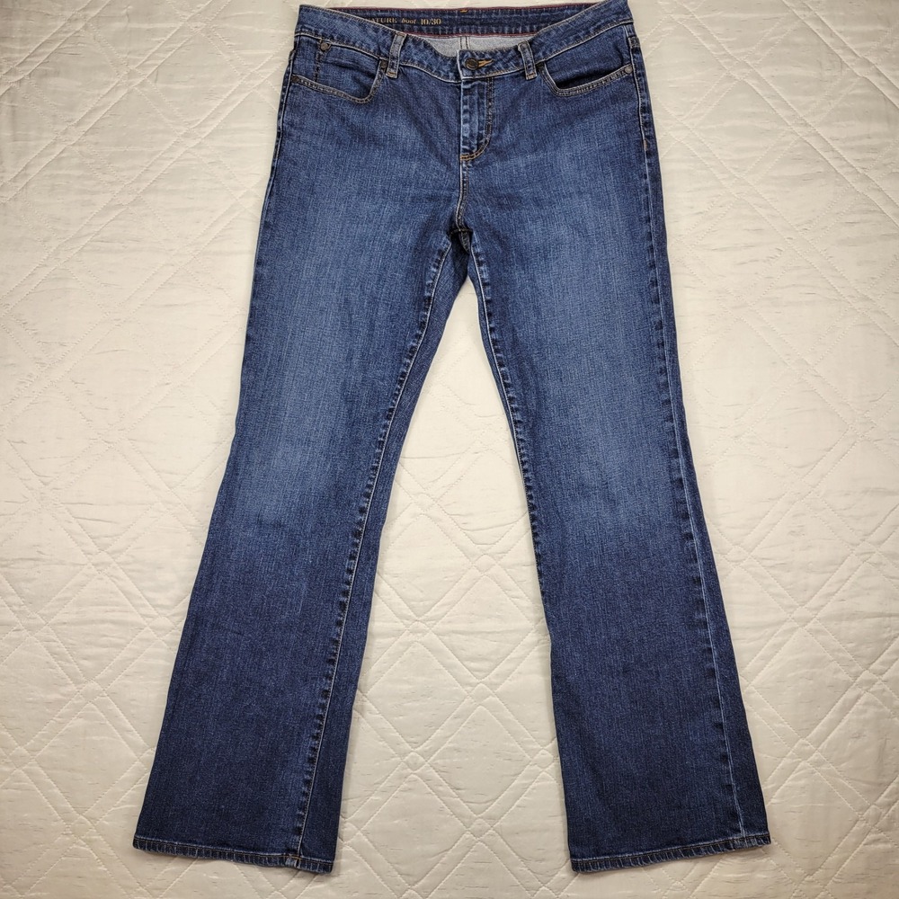 SIGNATURE boot 10/30 blue‎ jeans waist 34